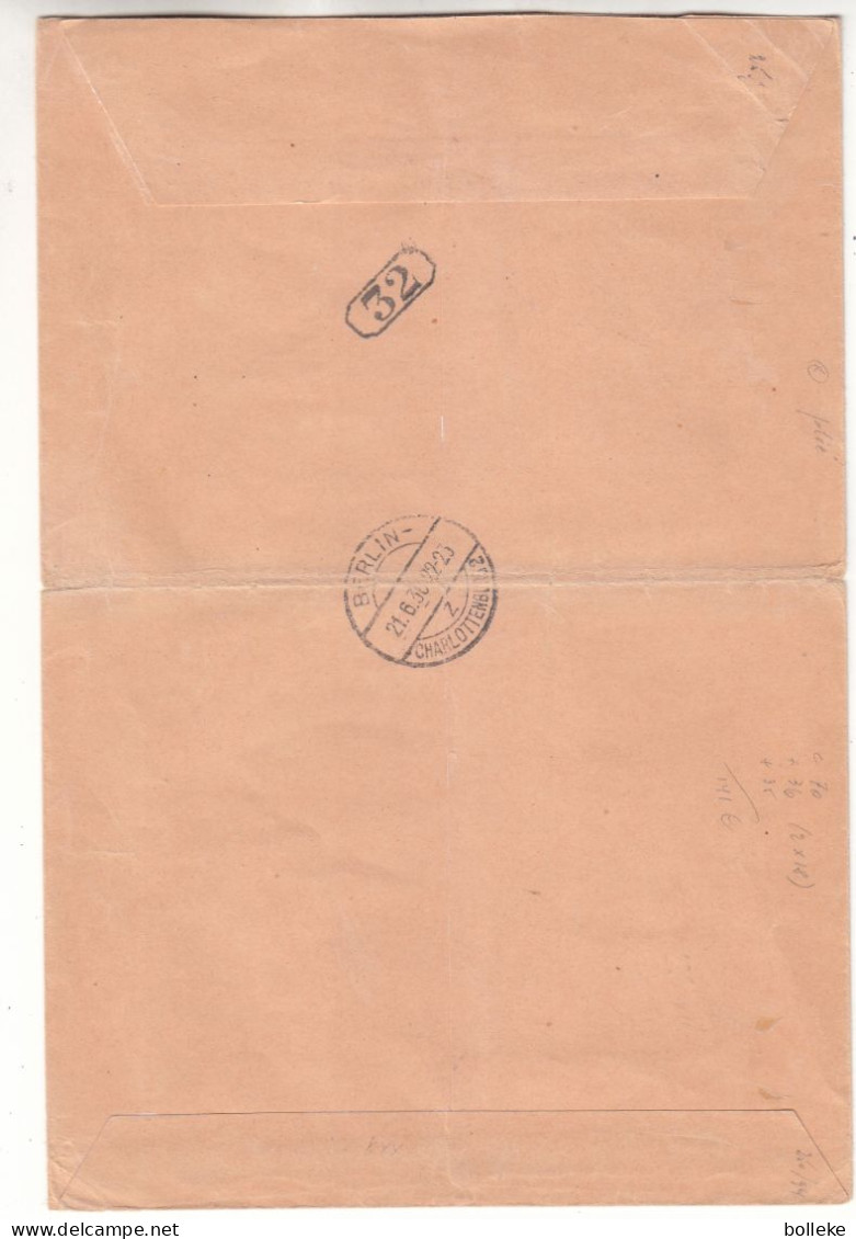 Jeux Olympiques Berlin - Allemagne - Troisième Reich - Lettre Exprès De 1936 - GF - Oblit Düsseldorf - Exp Vers Berlin - Sommer 1936: Berlin