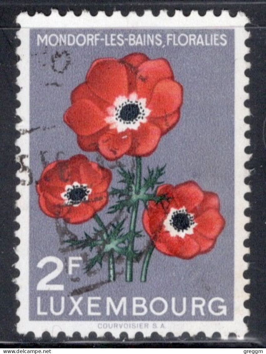 Luxembourg 1956 Single Stamp For Mondorf-les-Bains Flower Festival In Fine Used - Gebruikt