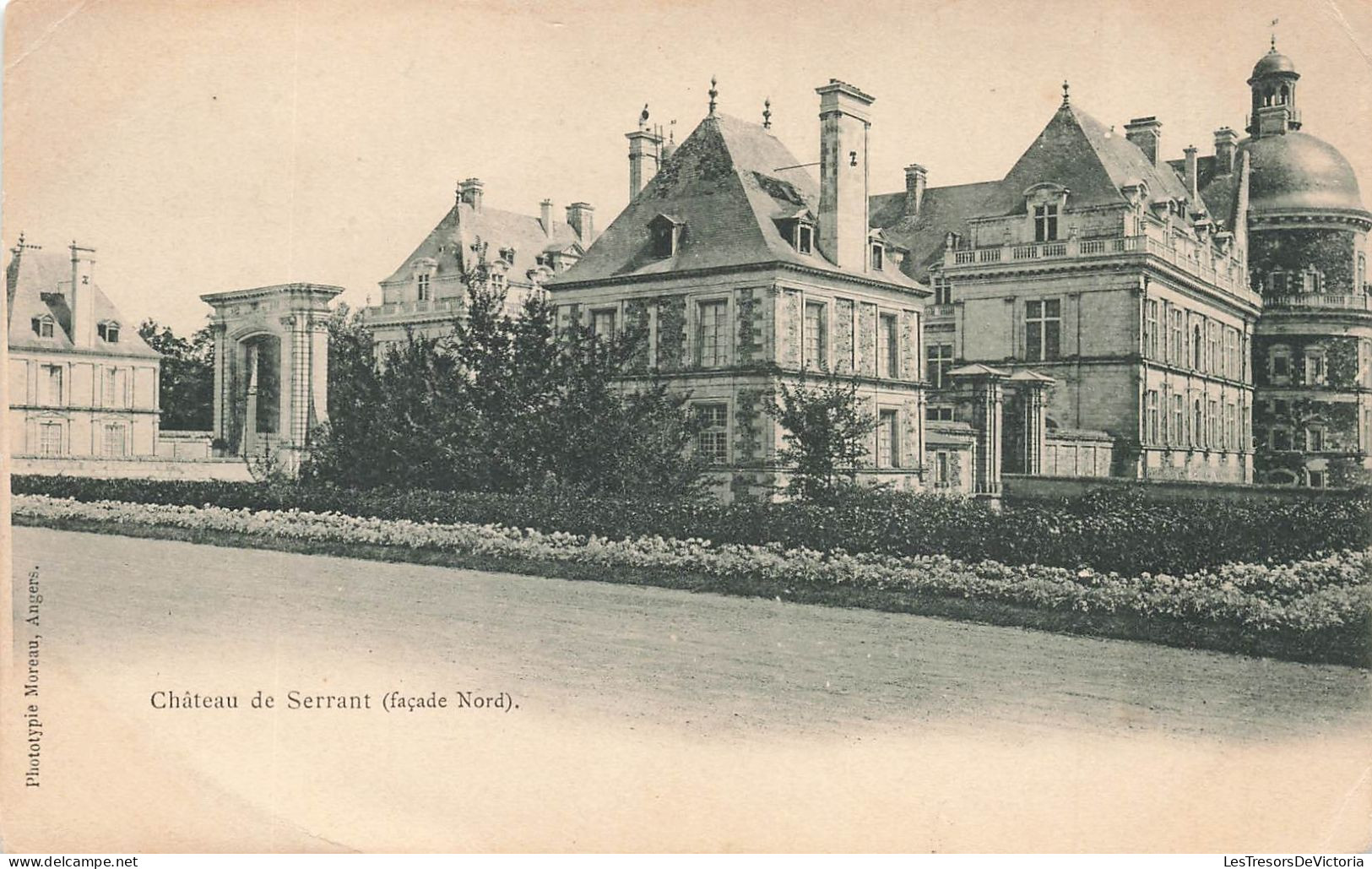 FRANCE - Château De Serrant - Façade Nord - Carte Postale Ancienne - Saint Georges Sur Loire