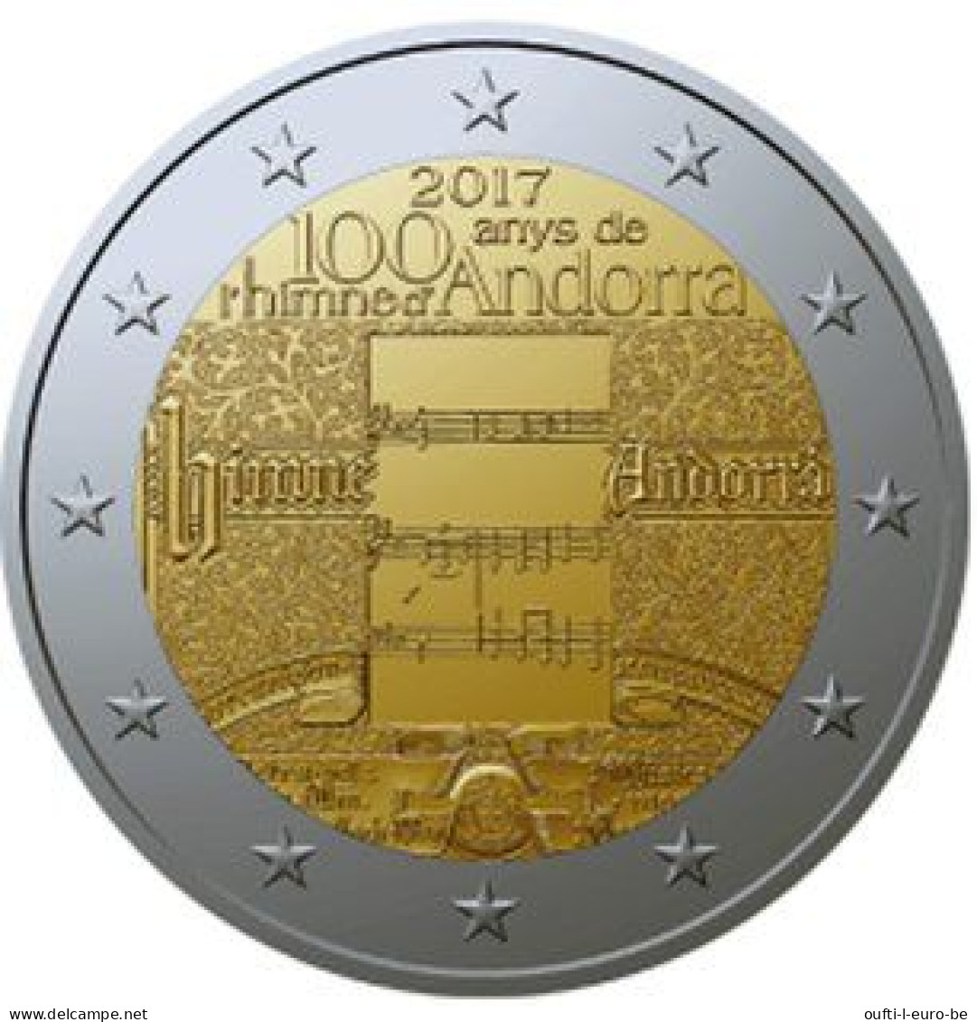 2€ Commémorative Andorre 2017 - Andorra