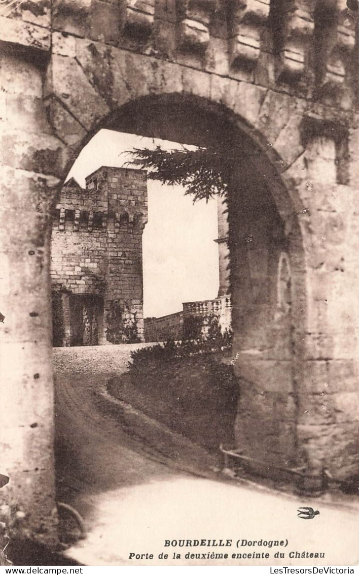 FRANCE - Bourdeille - Vue Sur La Porte De La Deuxième Enceinte Du Château - Carte Postale Ancienne - Autres & Non Classés