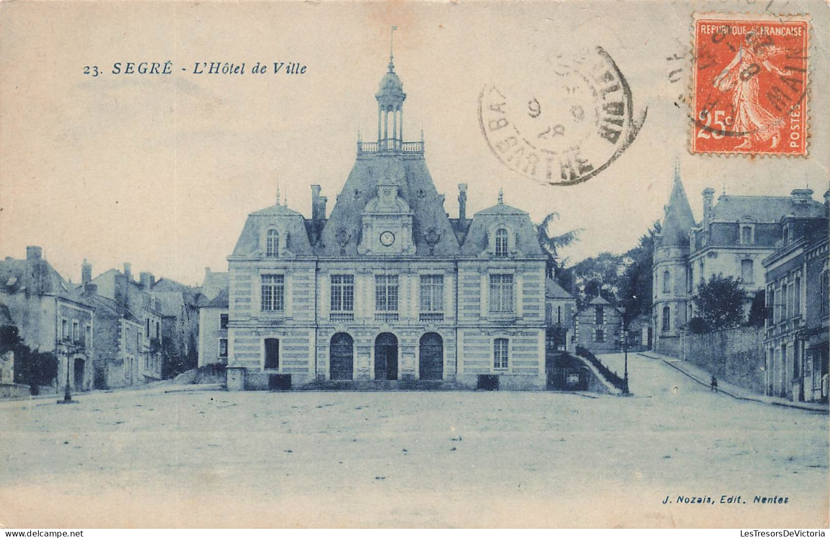 FRANCE - Segré - L'hôtel De Ville - Carte Postale Ancienne - Segre