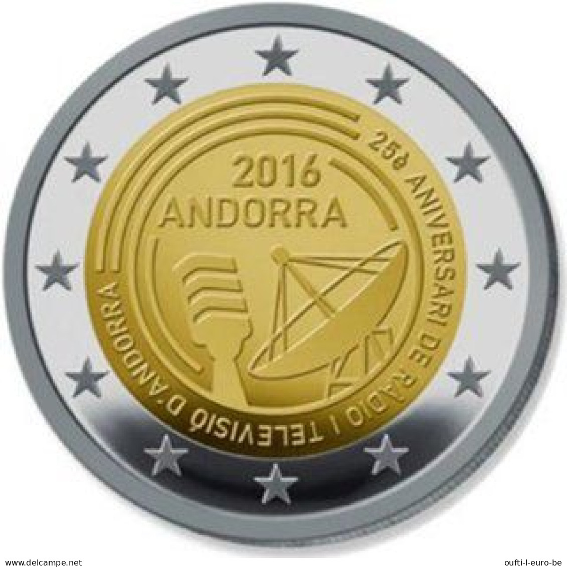 2€ Commémorative Andorre 2016 - Andorra