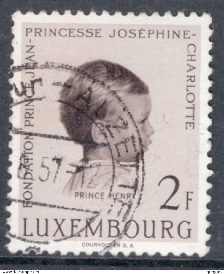 Luxembourg 1957 Single Stamp For Children's Clinic Of The Prince Jean - Princess Joséphine  In Fine Used - Usati