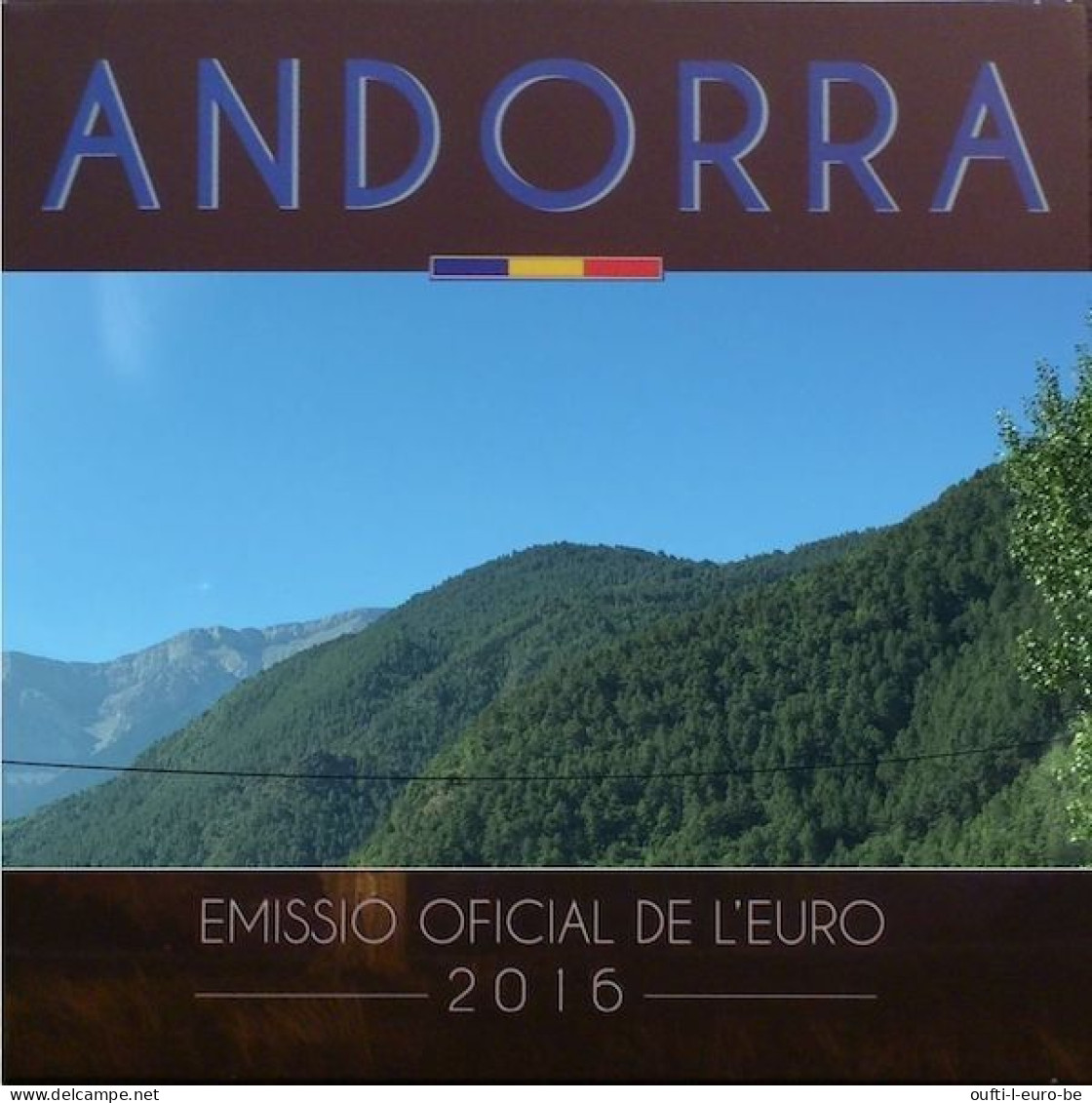 Coffret Annuel BU Andorre 2016 - Andorra