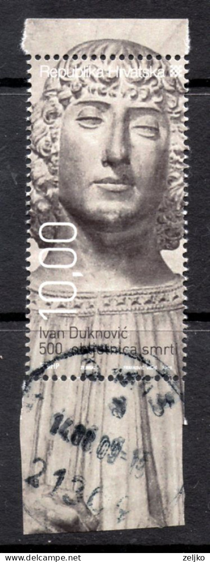 Croatia 2009, Used,  Michel 909 From Bl 36, I. Duknovic, Sculptor - Croazia