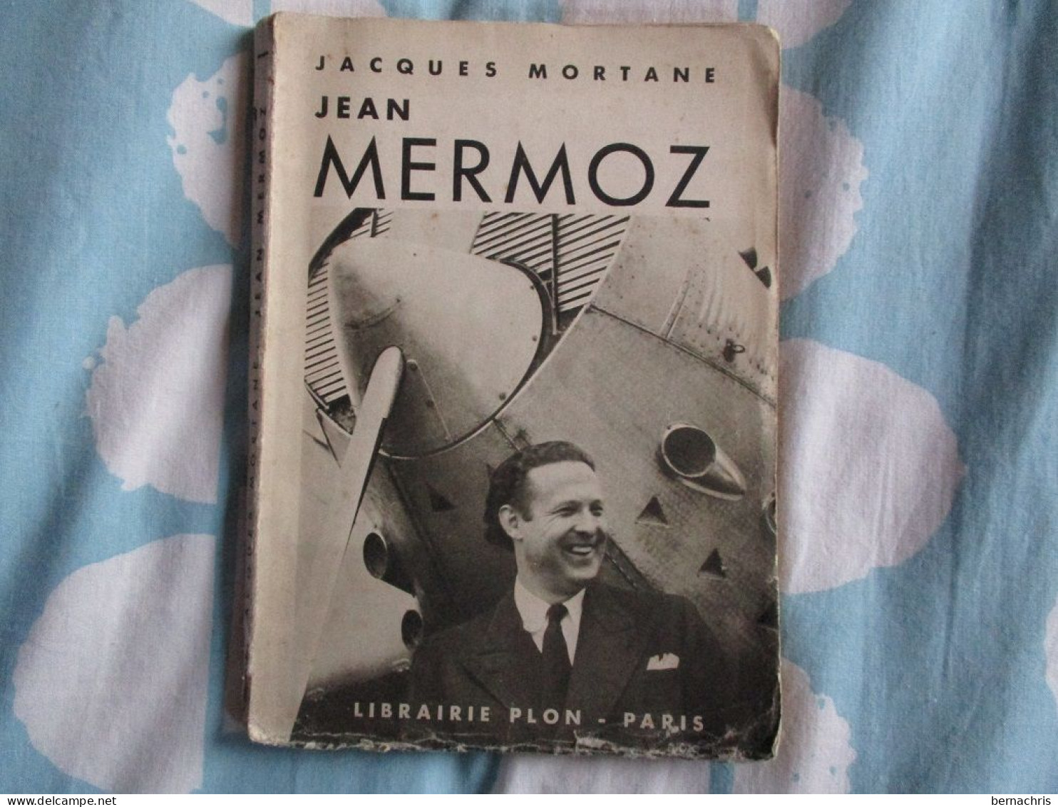 Livre Jean Mermoz De Jacques Mortane - French