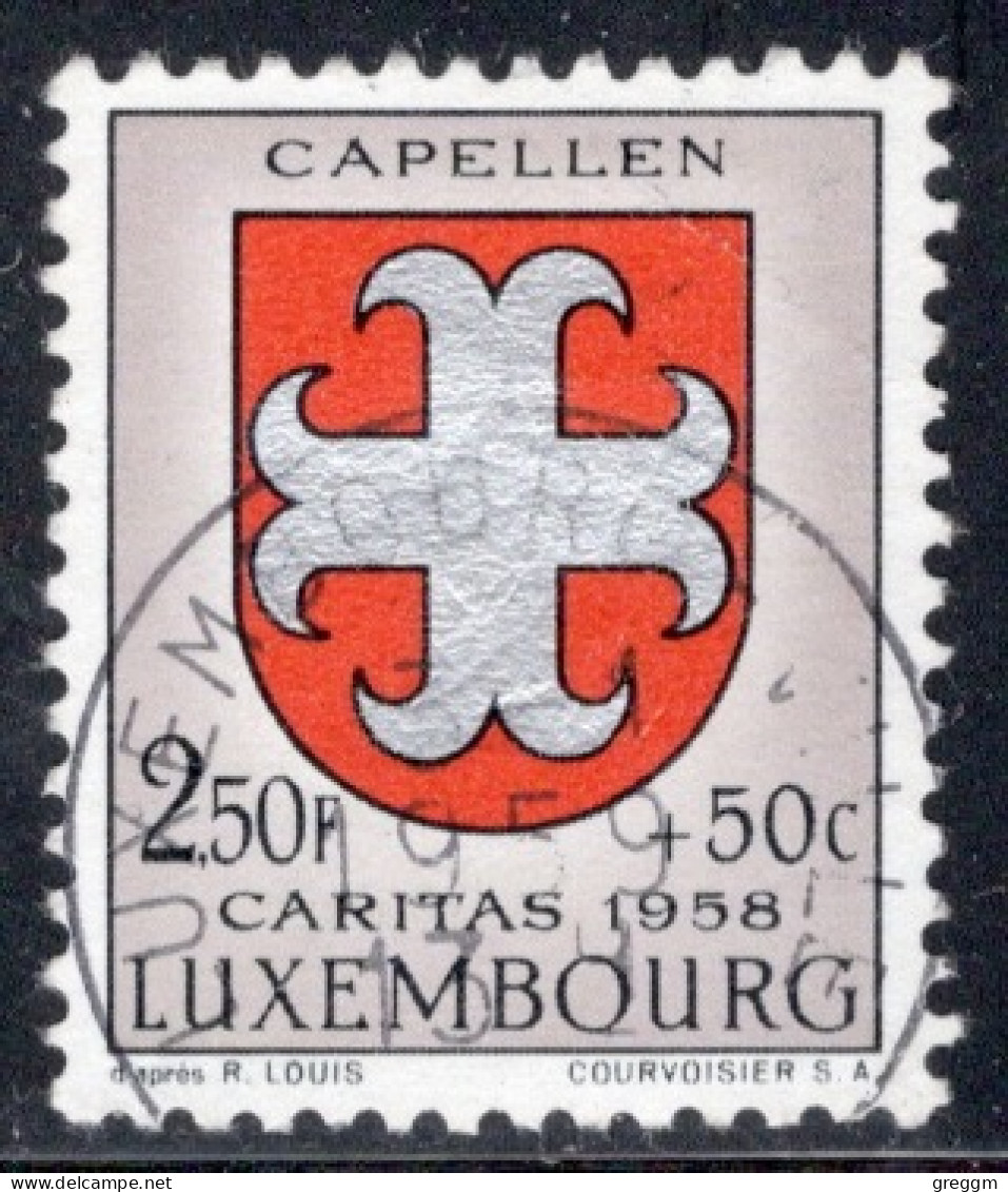 Luxembourg 1958 Single Stamp For Cantons In Fine Used - Gebruikt