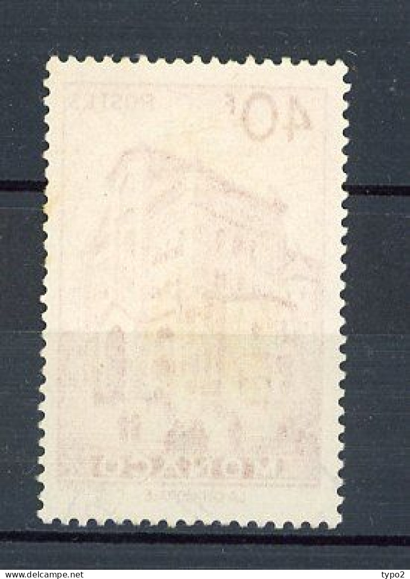 MONACO - Yv. N° 313B  (o)  40f  Vues Cote 5,5 Euro BE  2 Scans - Usados