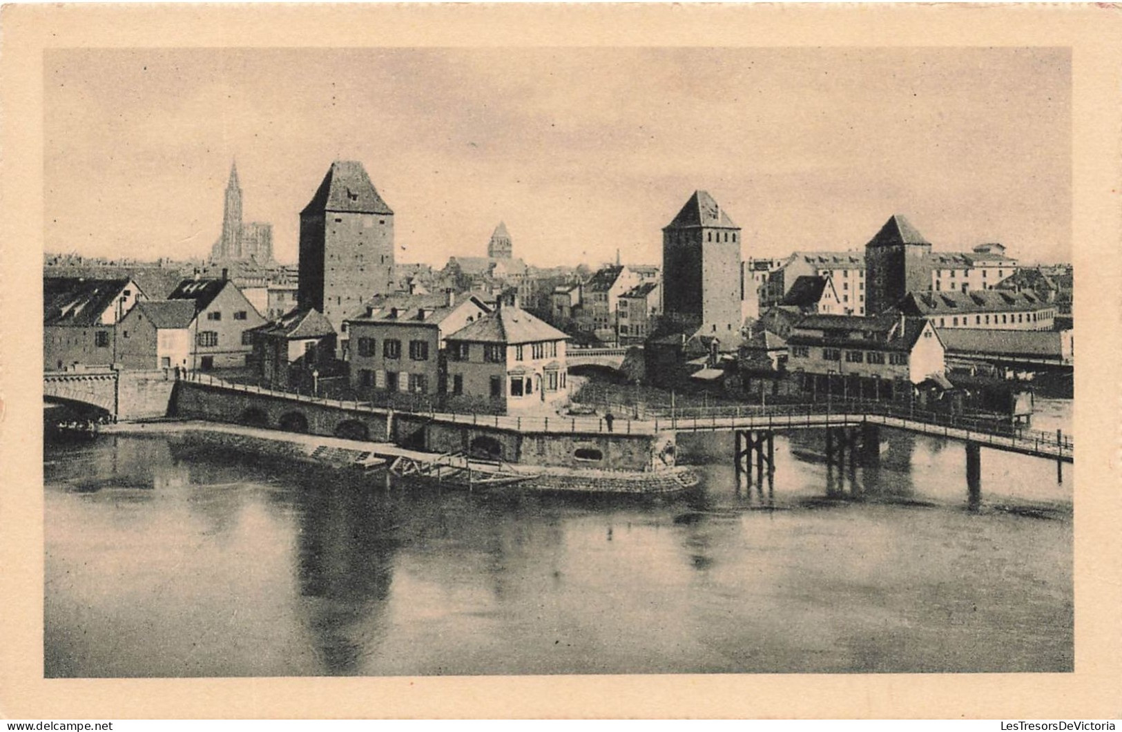 FRANCE - Strasbourg - Ponts Couverts - Carte Postale Ancienne - Strasbourg