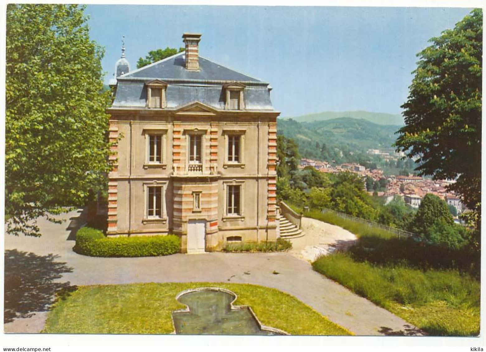 CPSM 10.5 X 15 Isère TULLINS Colonie De Vacances ESSO  Château De Beauregard - Tullins