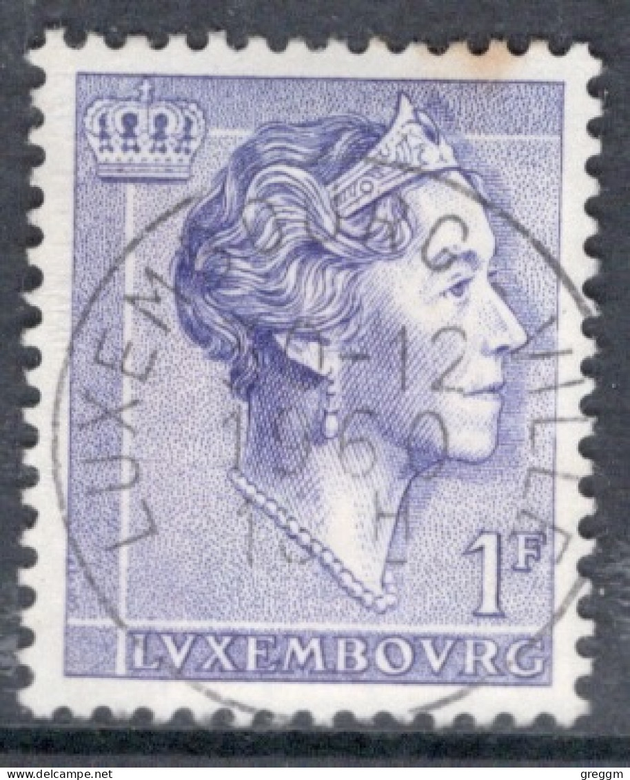 Luxembourg 1960 Single 1f Definitive Stamp From The Definitive Set. - Oblitérés