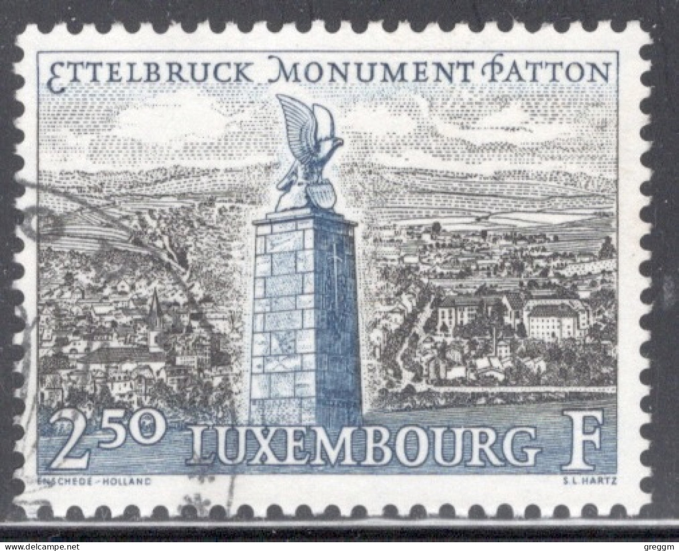 Luxembourg 1961 Single 2f 50 Commemorative Stamp Celebrating Tourist Publicity. - Gebraucht