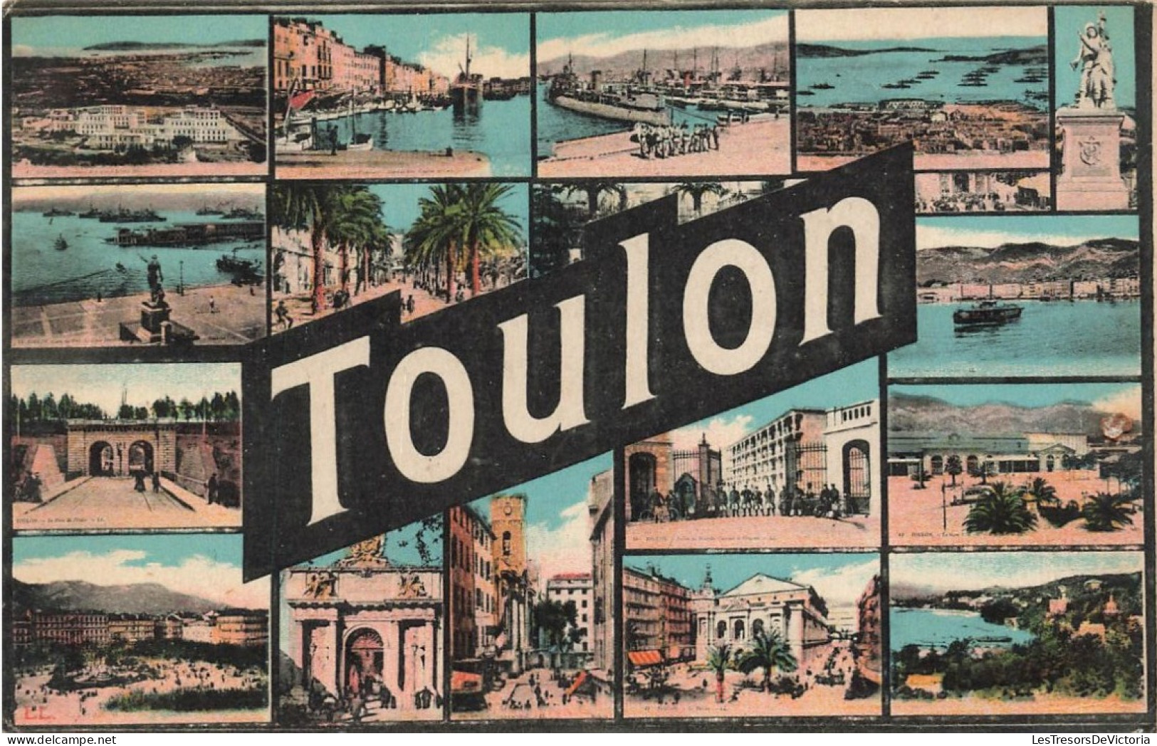 FRANCE - Toulon - Multi-vues - Carte Postale Ancienne - Toulon