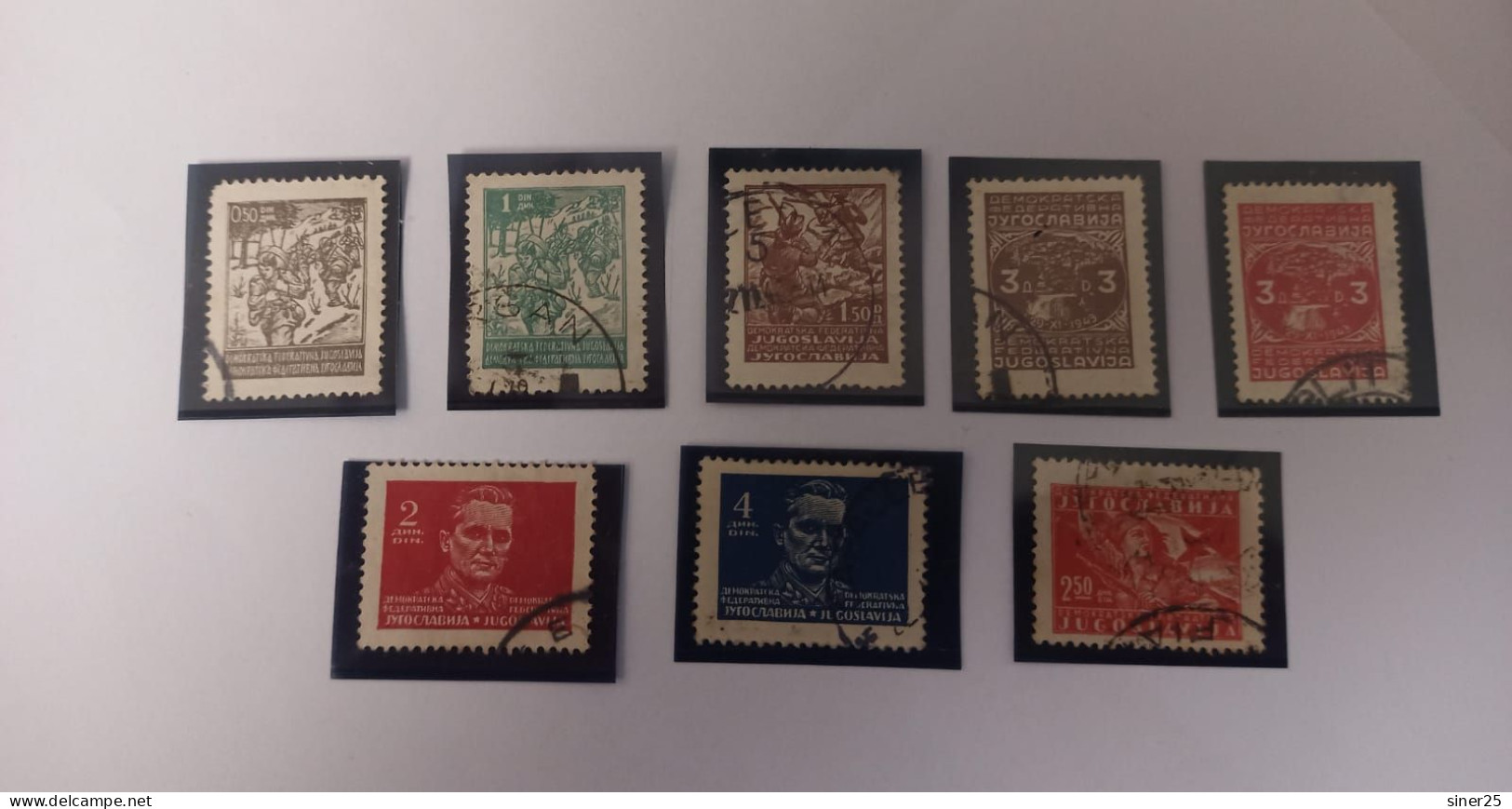 Yugoslavia 1945 -used - Usados