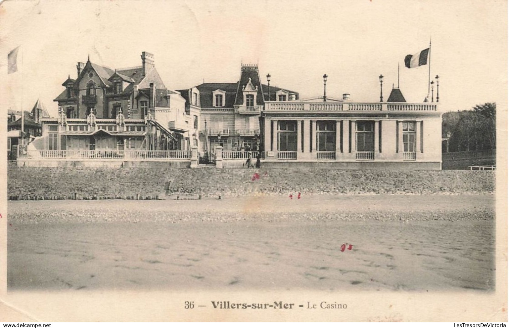 FRANCE - Villers Sur Mer - Vue Générale Du Casino - Carte Postale Ancienne - Villers Sur Mer