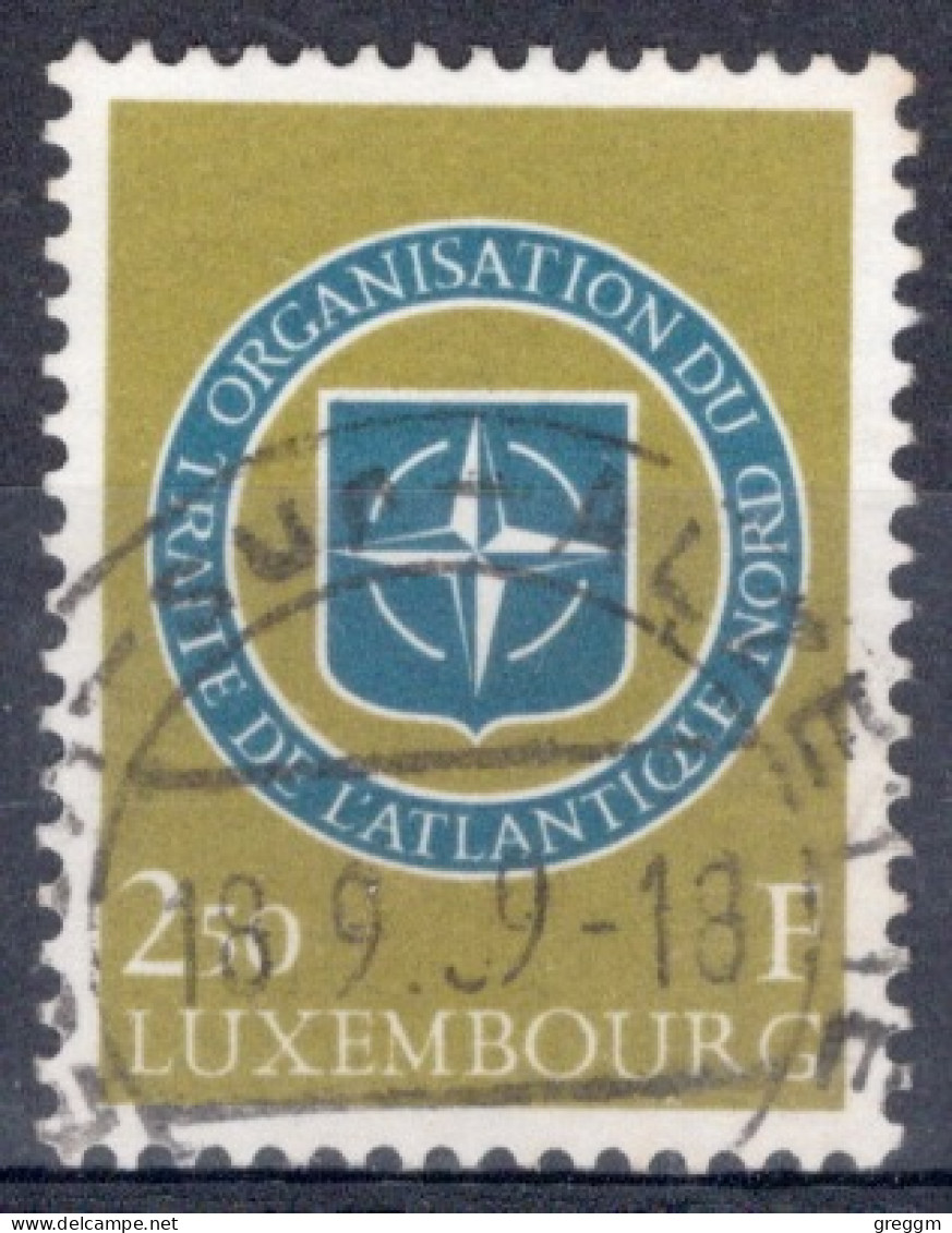 Luxembourg 1958 Single Stamp For The 10th Anniversary Of NATO In Fine Used - Usati