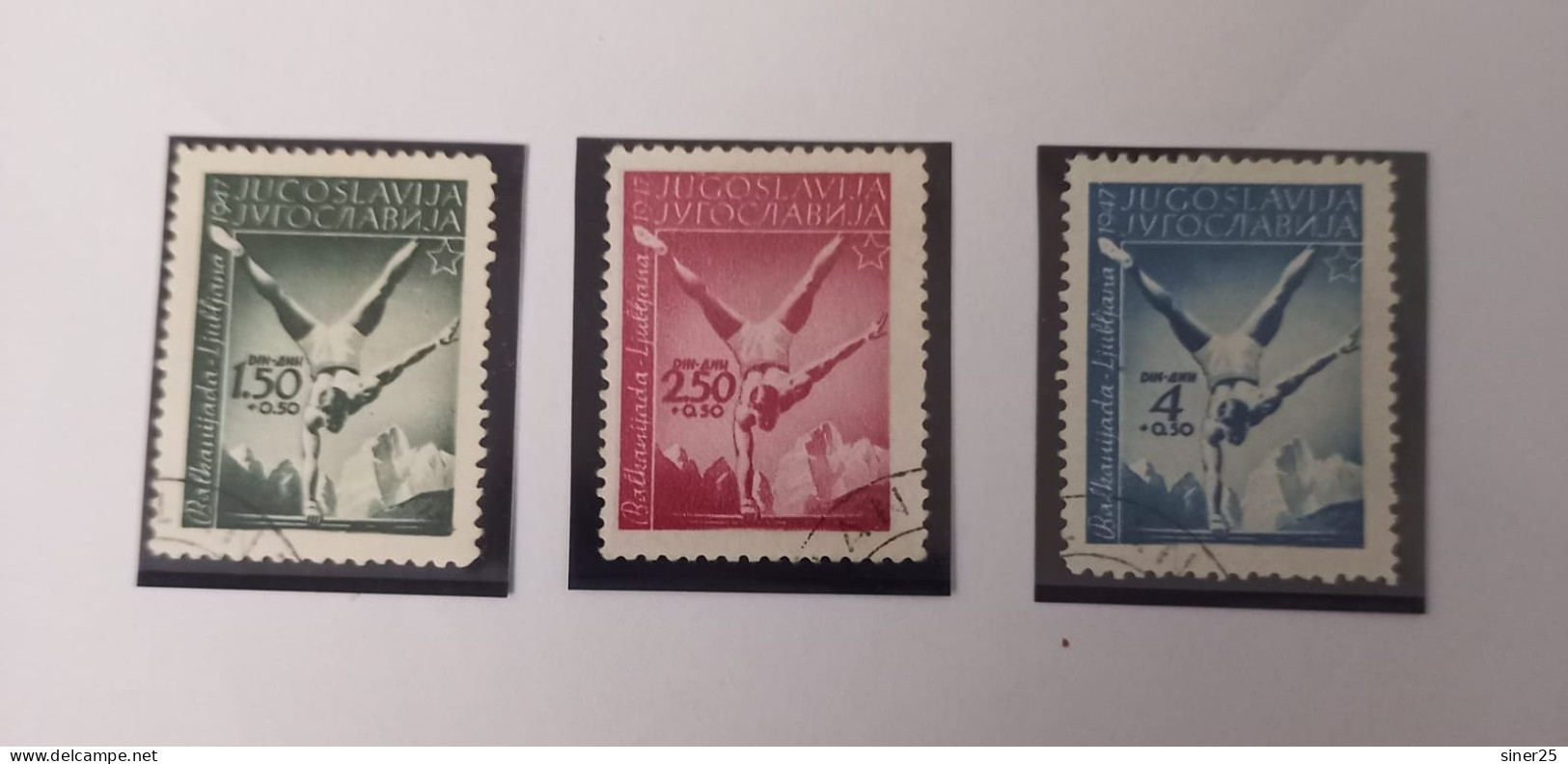 Yugoslavia 1947 -used - Oblitérés