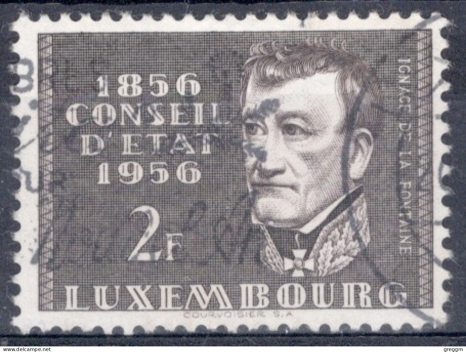 Luxembourg 1959 Single Stamp For The 100th Anniversary Of The Council Of State In Fine Used - Gebraucht
