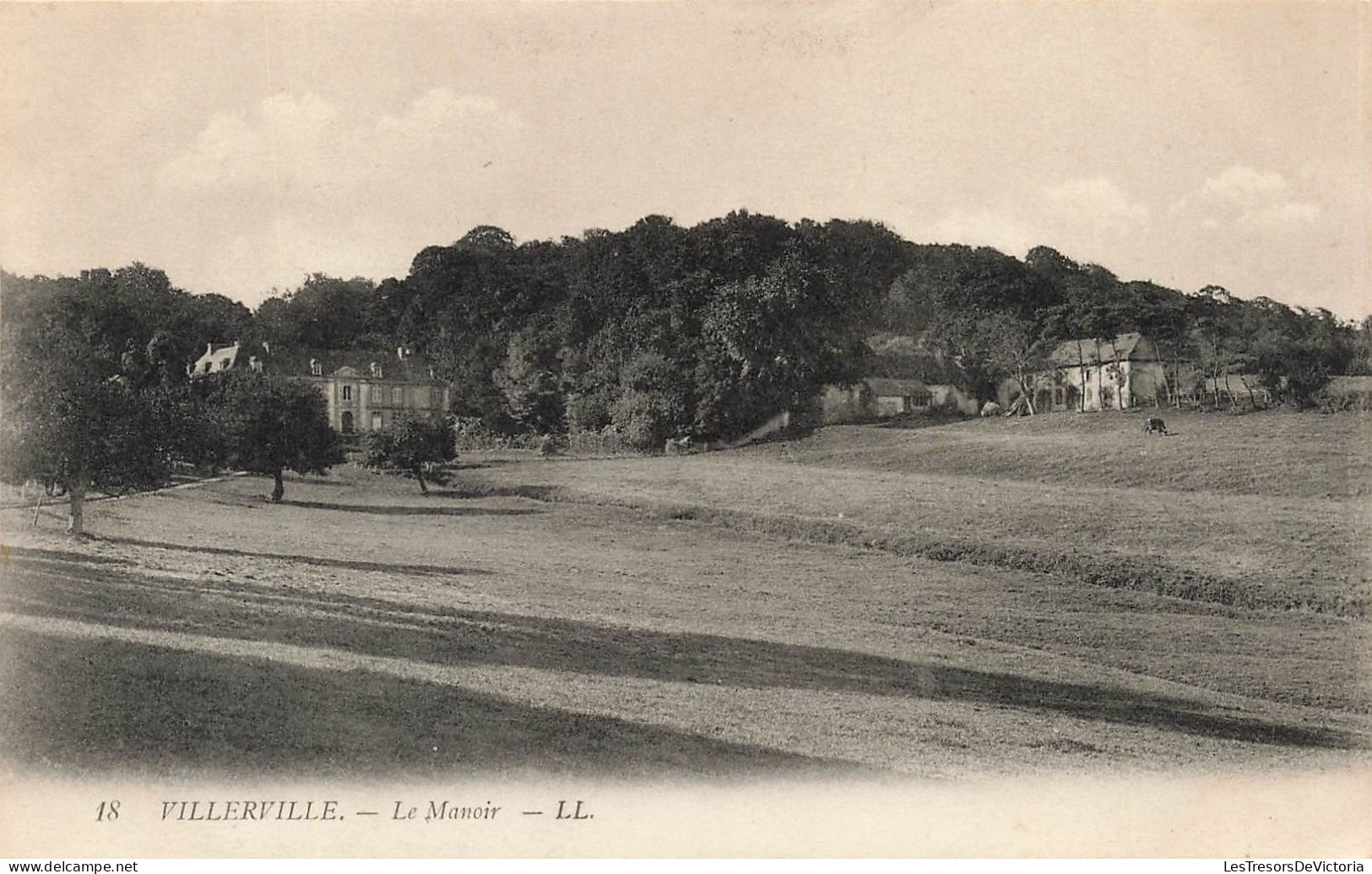 FRANCE - Villerville - Vue Sur Le Manoir - LL - Carte Postale Ancienne - Villerville