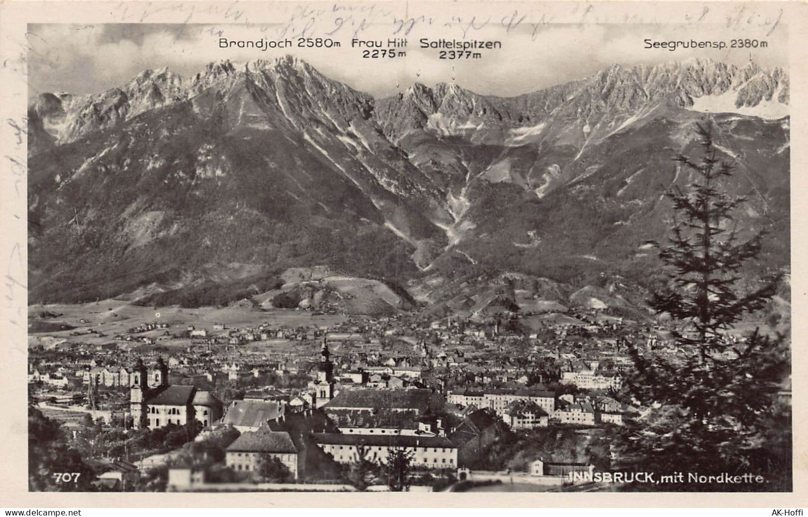 INNSBRUCK, Mit Nordkette Gelaufen 1931 (2951) - Innsbruck