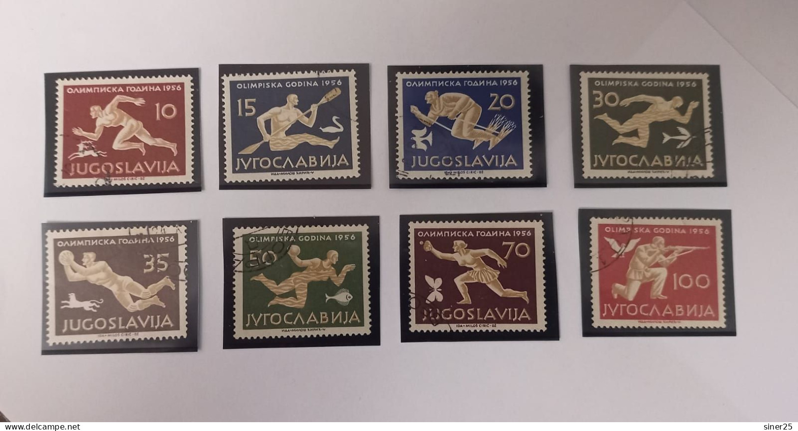 Yugoslavia 1956 -used - Gebraucht