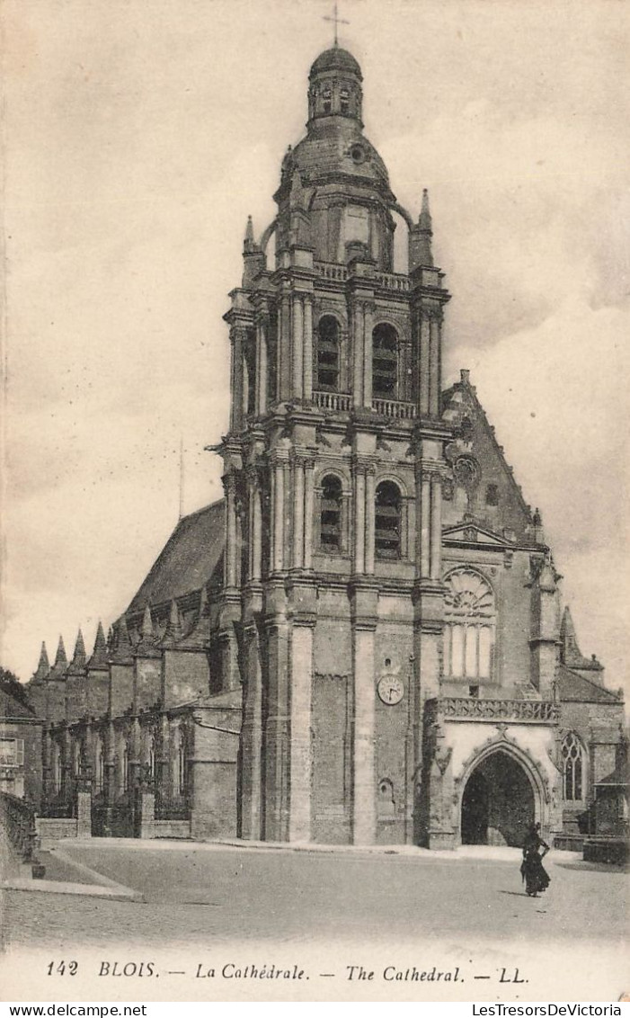 FRANCE - Blois - Vue Générale De La Cathédrale - The Cathedral - L L - Vue De L'extérieur - Carte Postale Ancienne - Blois