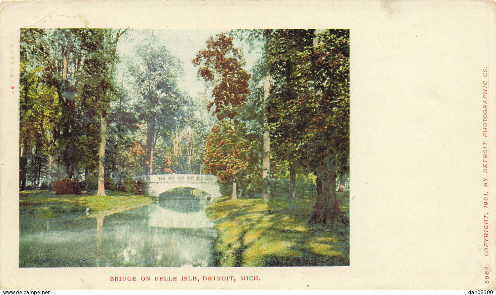 BRIDGE ON BELLE ISLE DETROIT MICHIGAN - Detroit