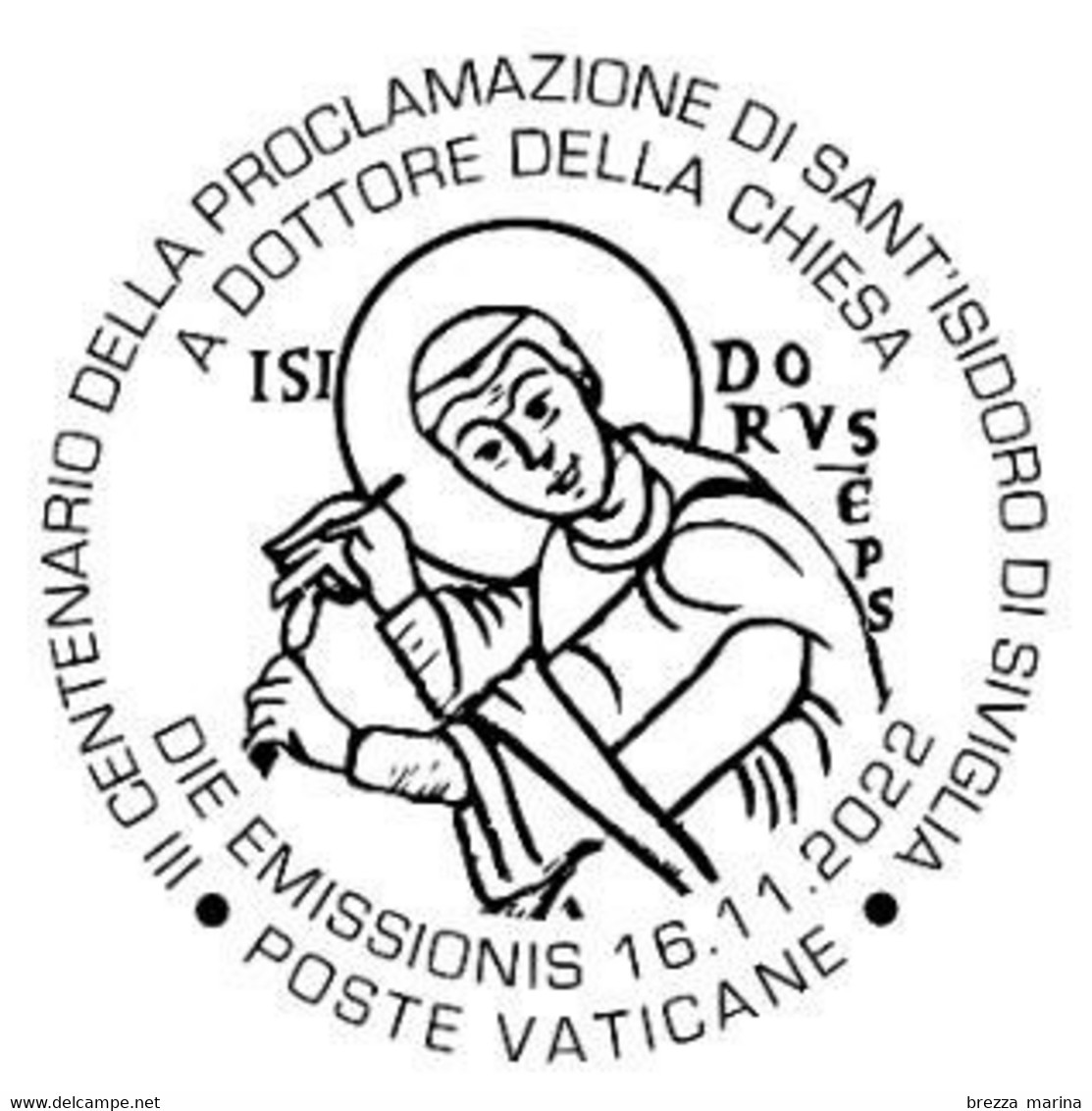 Nuovo - MNH - VATICANO - 2022 - 300 Anni Proclamazione Di Sant’Isidoro Di Siviglia A Dottore Della Chiesa – 1.25 - Unused Stamps