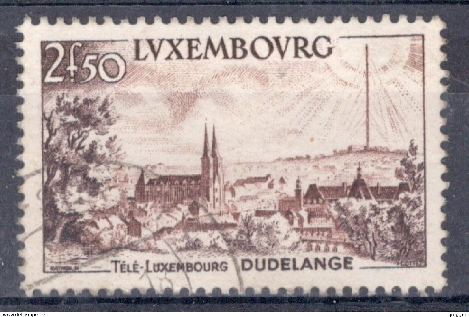 Luxembourg 1948 Single Stamp For Landscape In Fine Used - Gebruikt