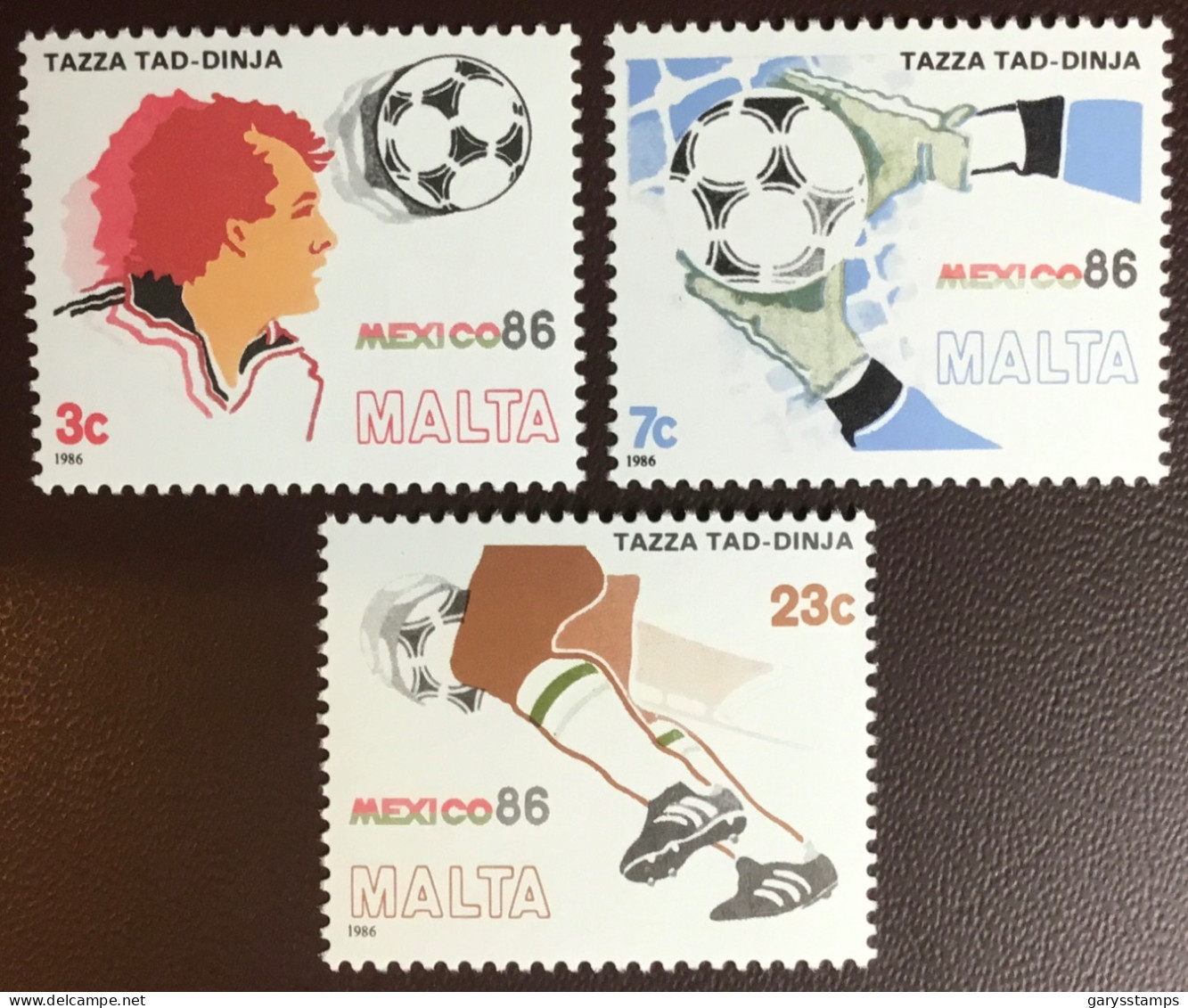 Malta 1986 World Cup MNH - Malta