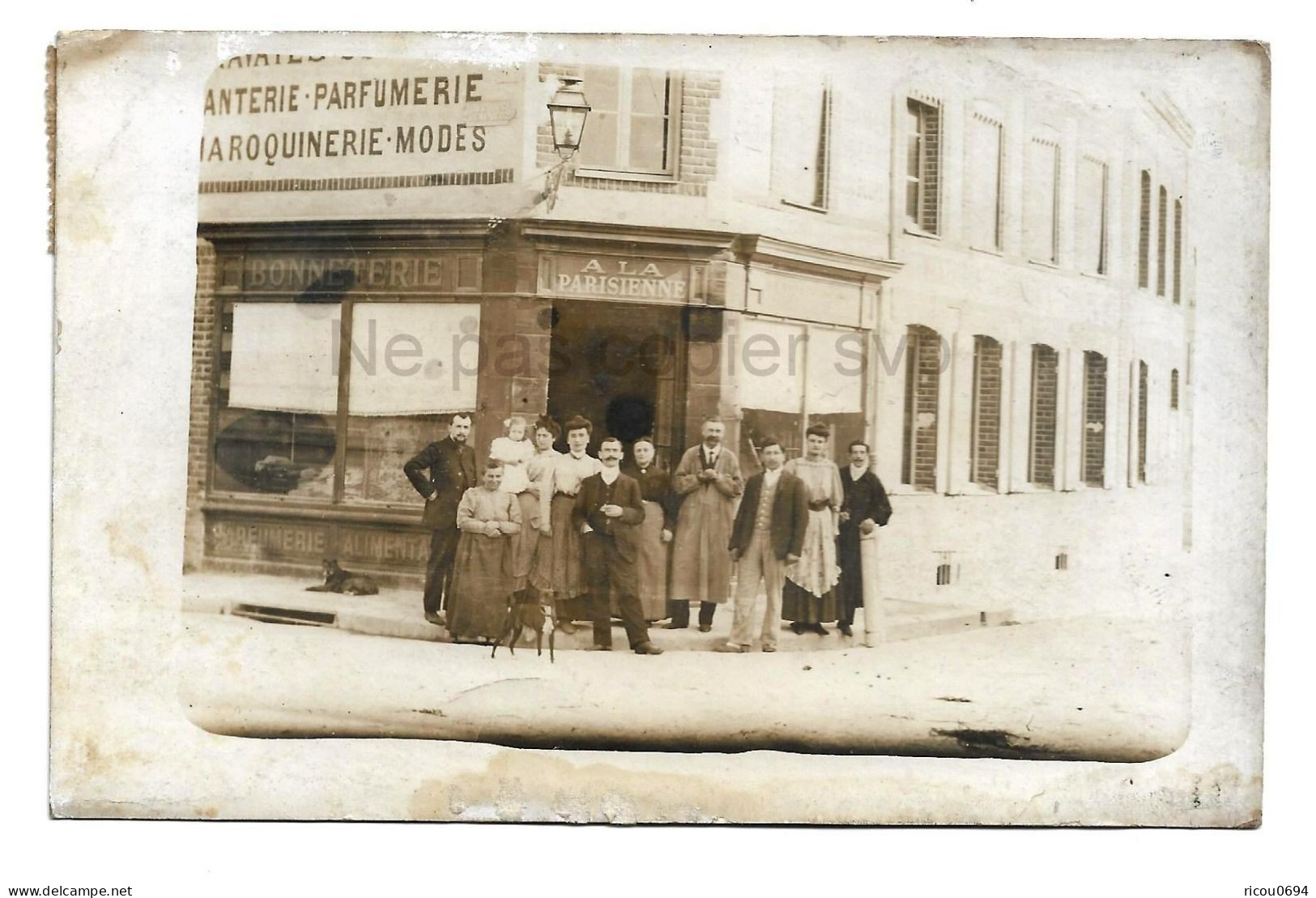 Carte Photo - Betheniville 51 - 51 Rue Du Munet - A La Parisienne - 1907 - Bétheniville