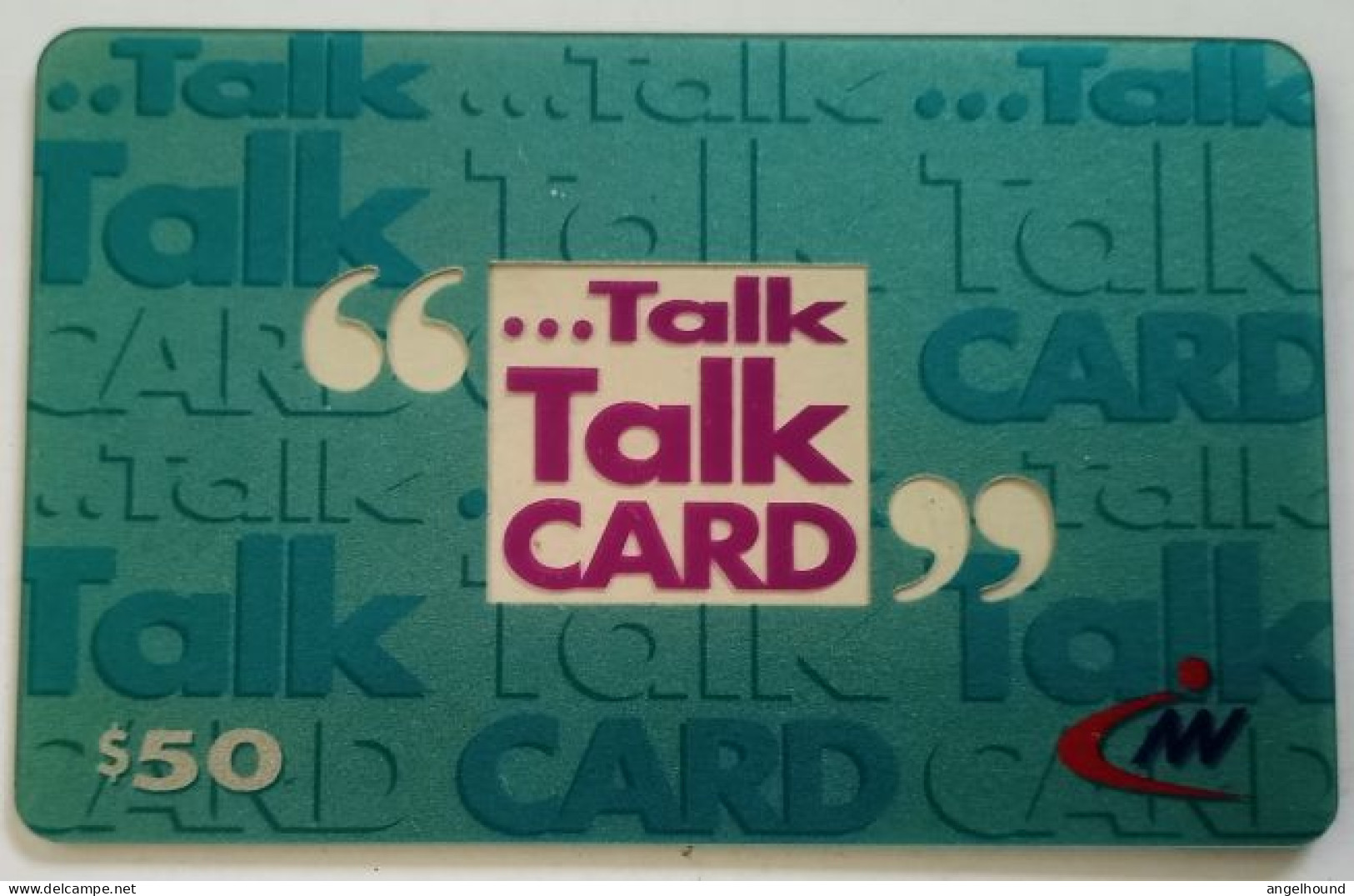 Hongkong $50 Prepaid - Talk Talk ( Exp. Date  31/01/99 ) - Hong Kong