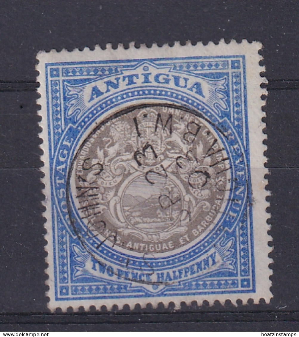 Antigua: 1903/07   Badge   SG34    2½d    Used - 1858-1960 Kronenkolonie
