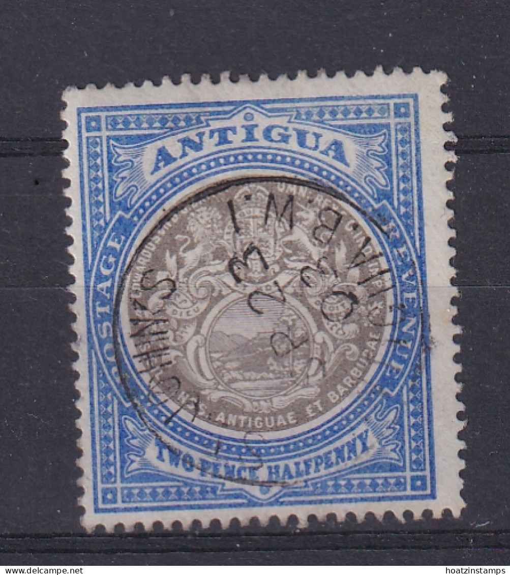 Antigua: 1903/07   Badge   SG34    2½d    Used - 1858-1960 Colonia Británica