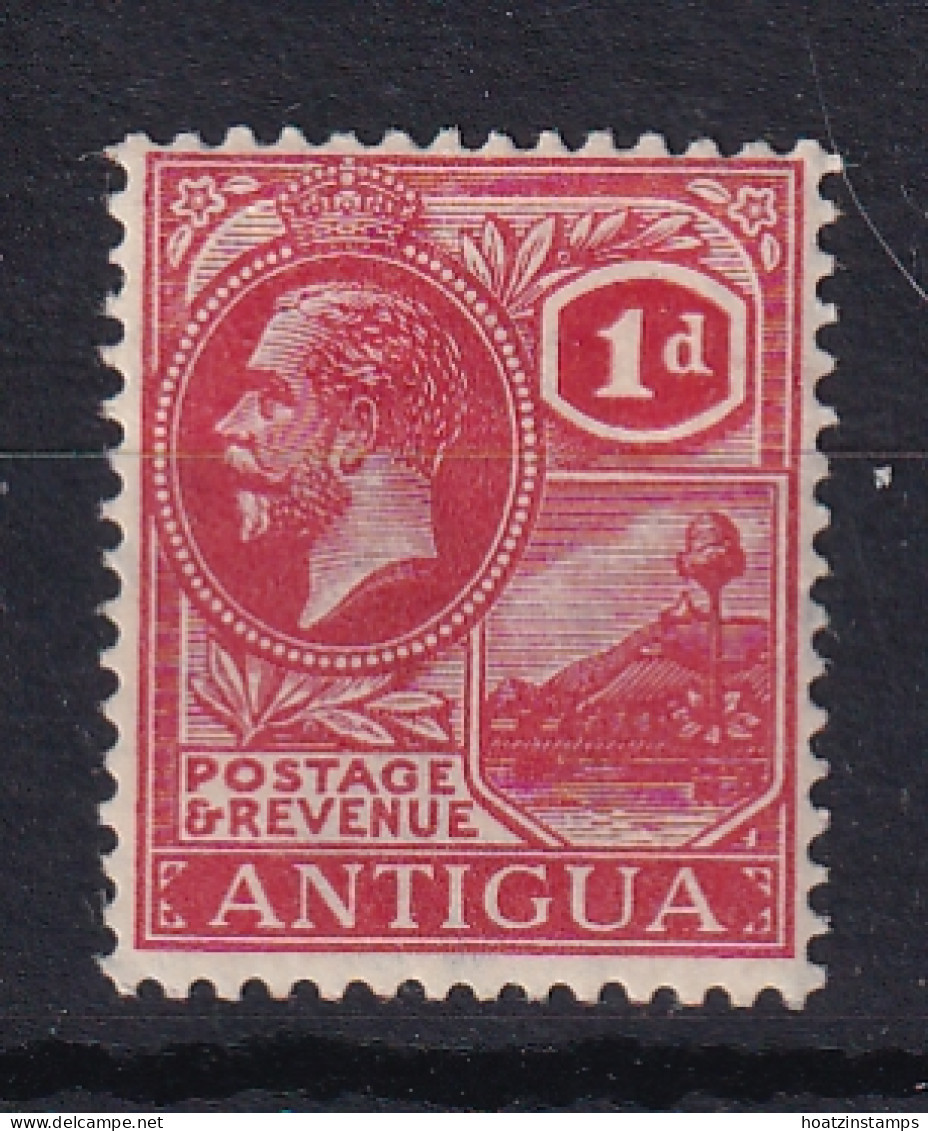 Antigua: 1921/29   KGV    SG63    1d   Carmine-red    MH - 1858-1960 Colonie Britannique