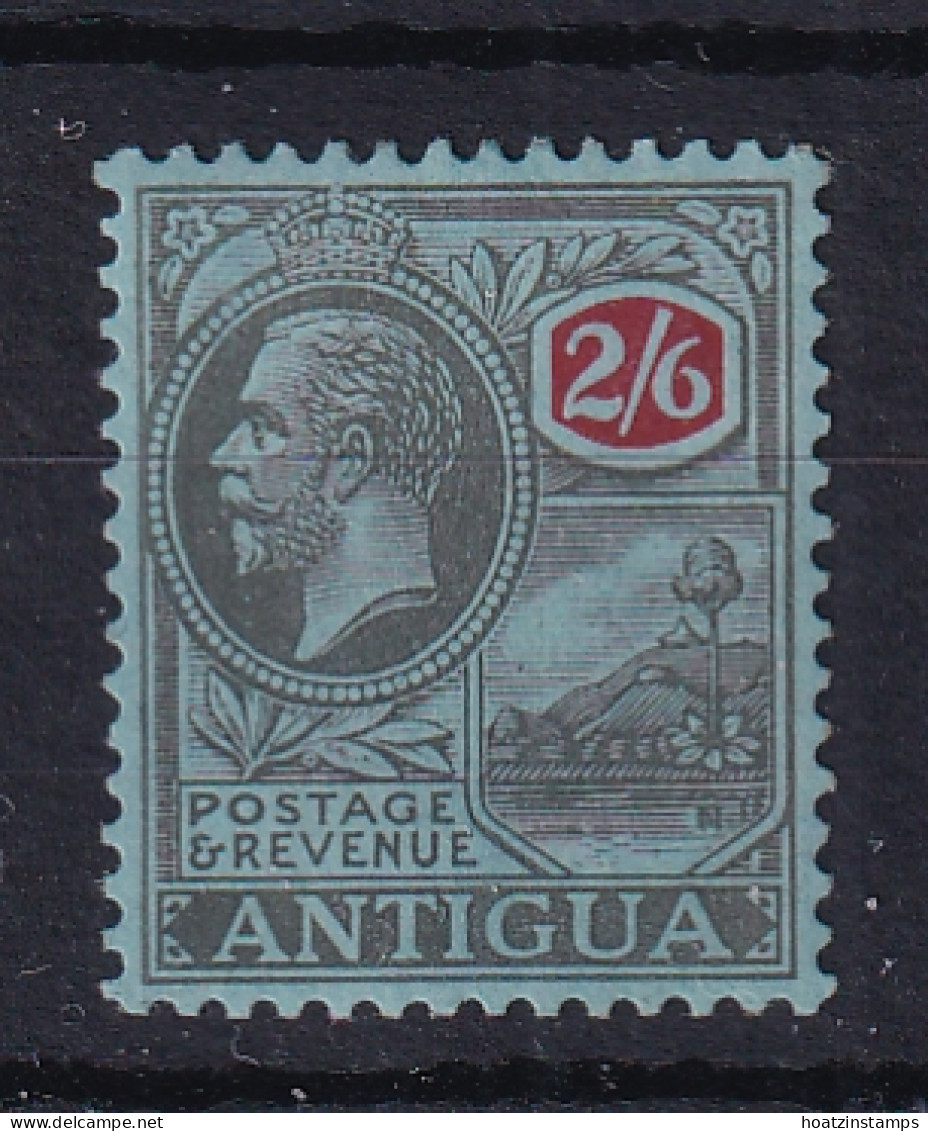 Antigua: 1921/29   KGV    SG78    2/6d    MH - 1858-1960 Kronenkolonie