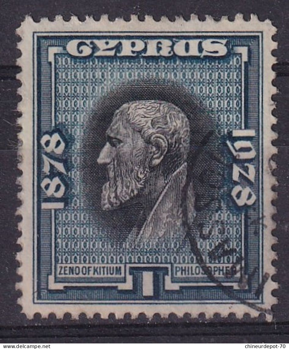 ZÉNO DE KITIUM PHILOSOPHE ZENO OF KITIUM PHILOSOPHER CYPRUS CHYPRE - Cyprus (...-1960)