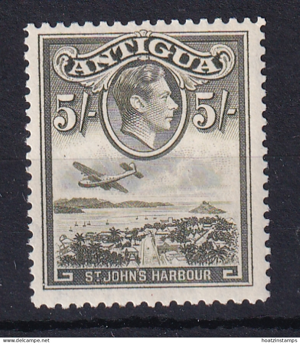 Antigua: 1938/51   KGVI    SG107    5/-      MH - 1858-1960 Kronenkolonie