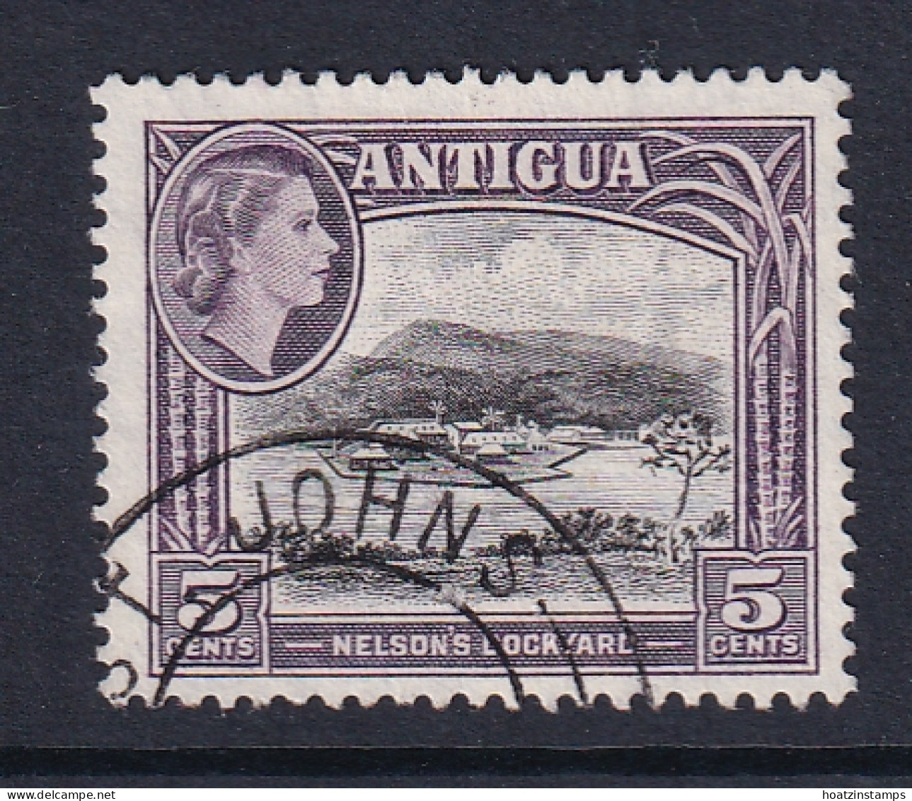 Antigua: 1953/62   QE II - Pictorial     SG125    5c       Used - 1858-1960 Colonia Británica