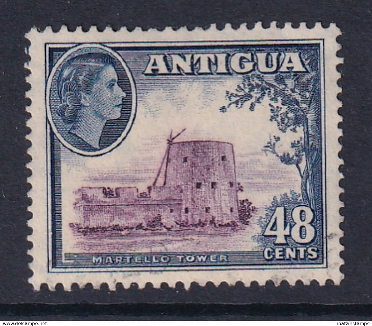 Antigua: 1953/62   QE II - Pictorial     SG130    48c     Used - 1858-1960 Colonia Britannica
