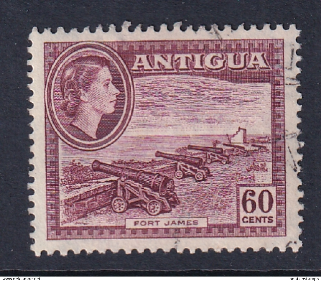 Antigua: 1953/62   QE II - Pictorial     SG131    60c     Used - 1858-1960 Crown Colony
