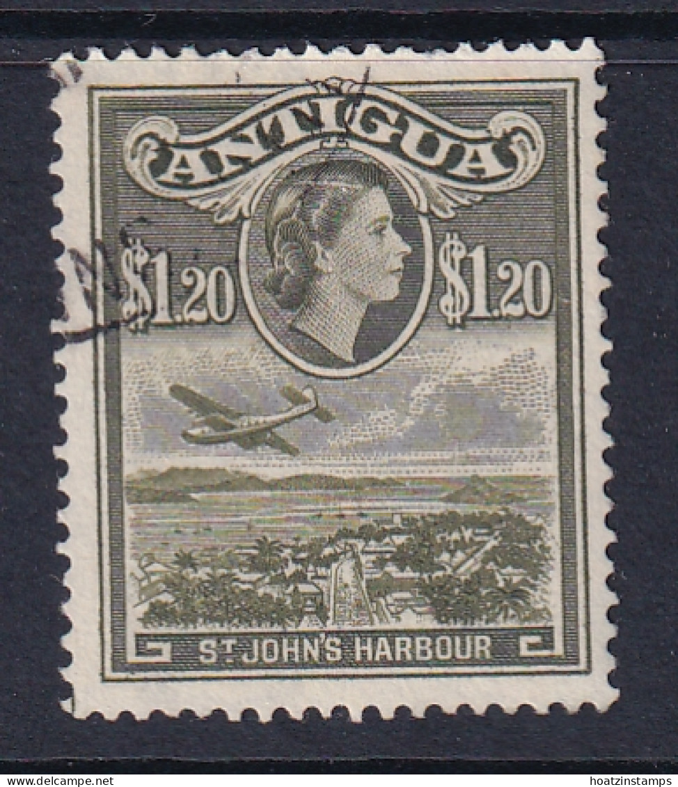 Antigua: 1953/62   QE II - Pictorial     SG132    $1.20    Olive-green     Used - 1858-1960 Colonia Britannica