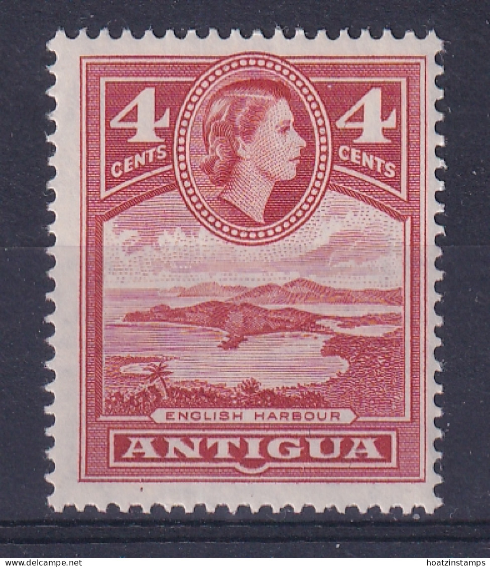 Antigua: 1963/65   QE II - Pictorial     SG153    4c   [Wmk: Block Crown CA]   MH - 1960-1981 Autonomie Interne