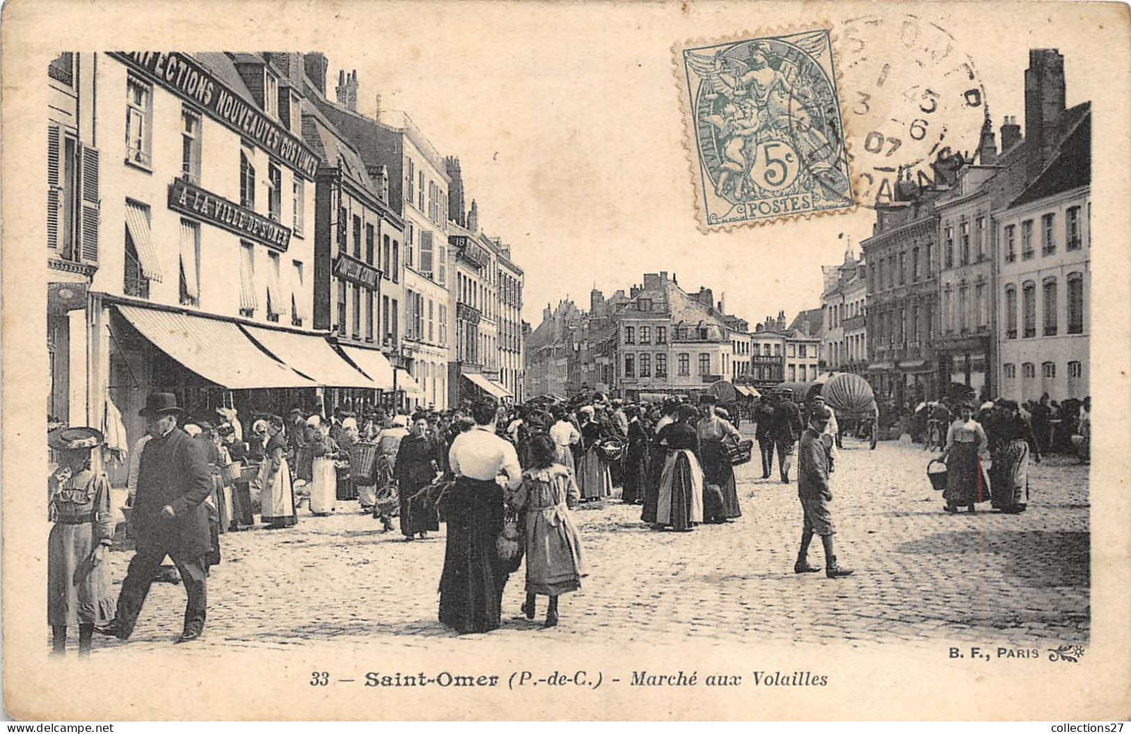 62-SAINT-OMER- MARCHE AUX VOLAILLES - Saint Omer