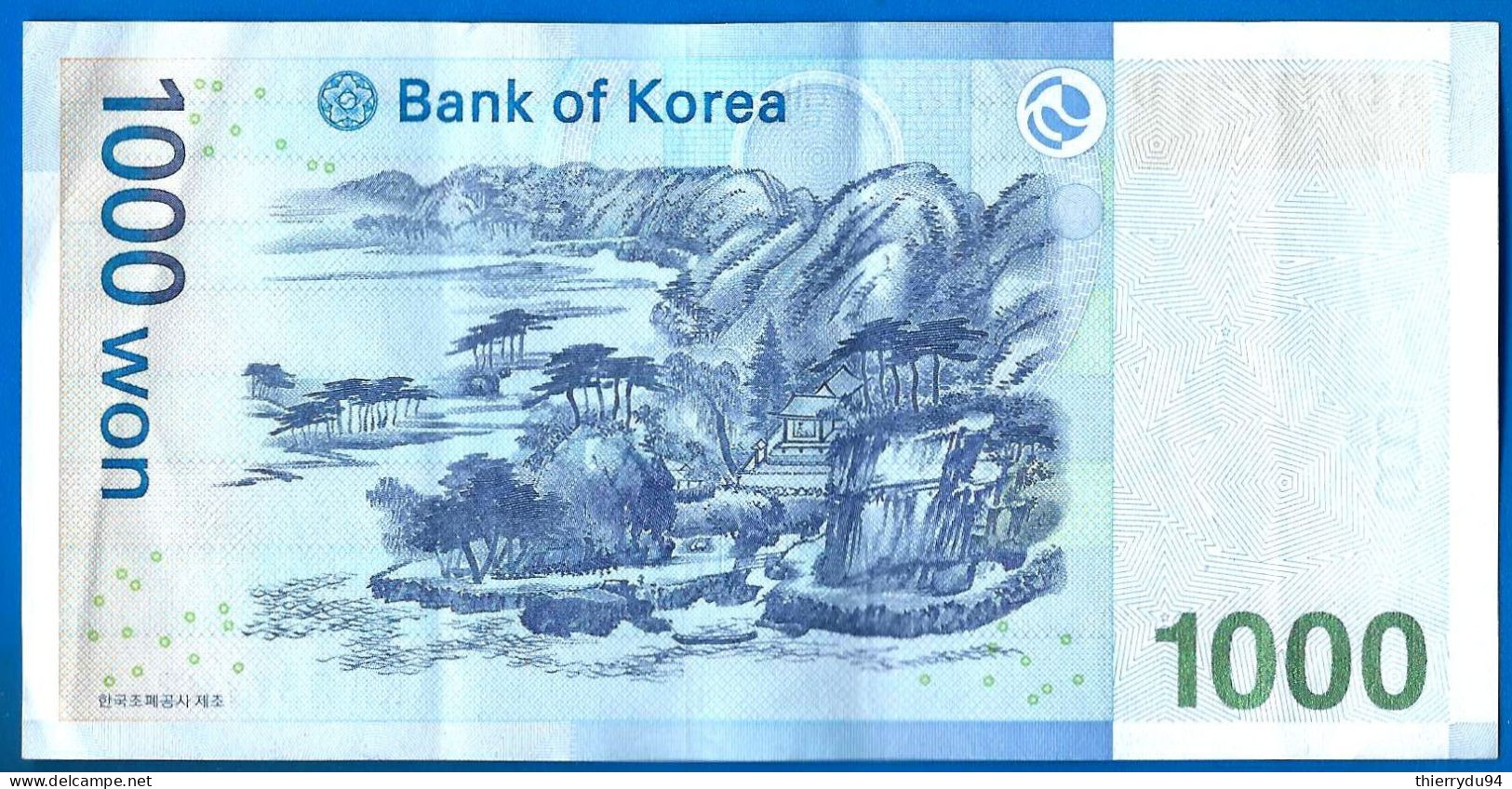 Coree Du Sud 1000 Won 2007 Serie KA Corée South Korea Prefix HC Que Prix + Port  Paypal Bitcoin OK - Corea Del Sur
