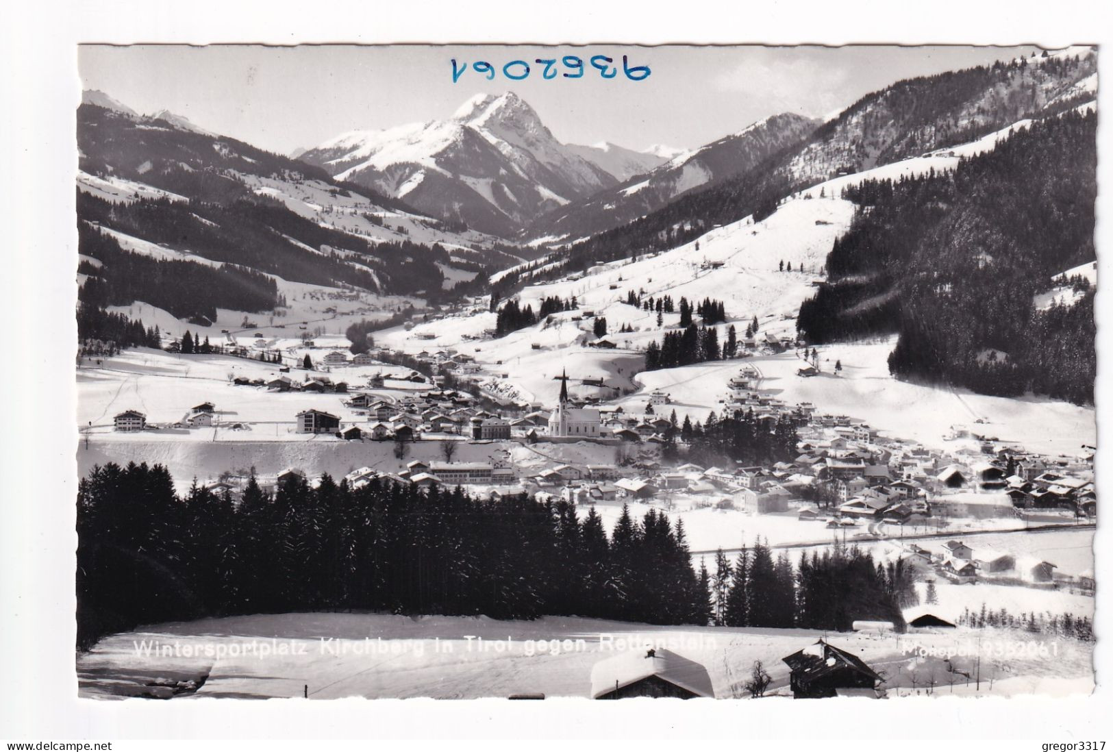 E5217) Wintersportplatz KIRCHBERG In Tirol - Tief Verschneit Gegen Rettenstein - Kirchberg