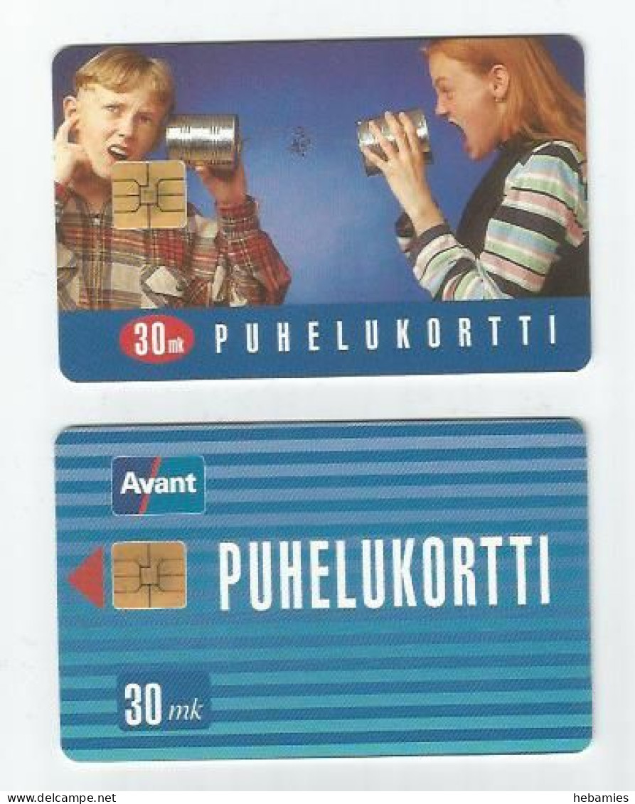 AVANT - TOIMIRAHA OY - 2 PHONECARDS - FINLAND - - Finlande