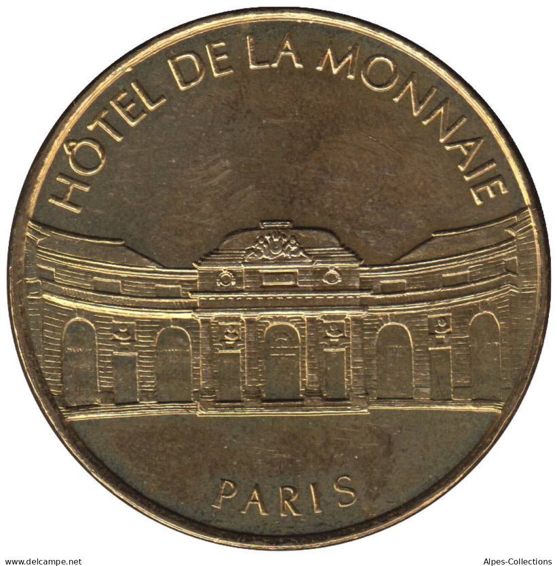 75-0249 - JETON TOURISTIQUE MDP - Hôtel De La Monnaie - Cour D'honneur  - 1998.2 - Ohne Datum