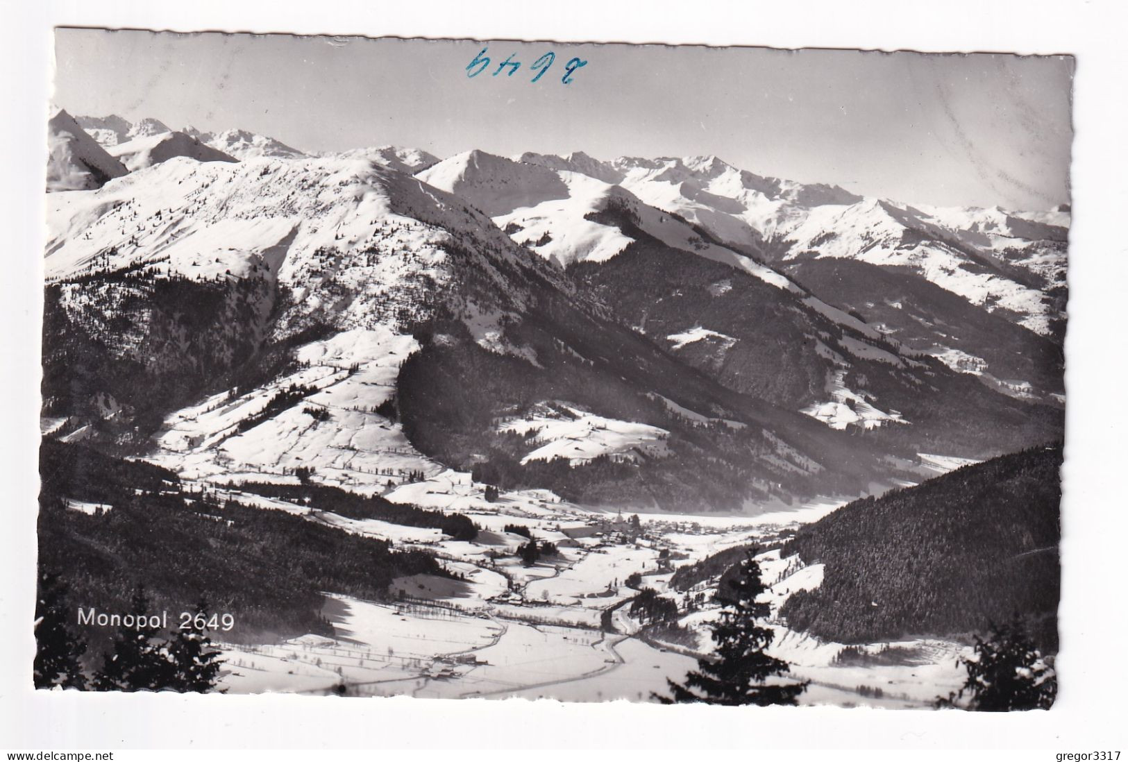 E5223) Blick Vom HARSCHBICHL Auf KIRCHBERG Und Gaisberg In Tirol - - Kirchberg